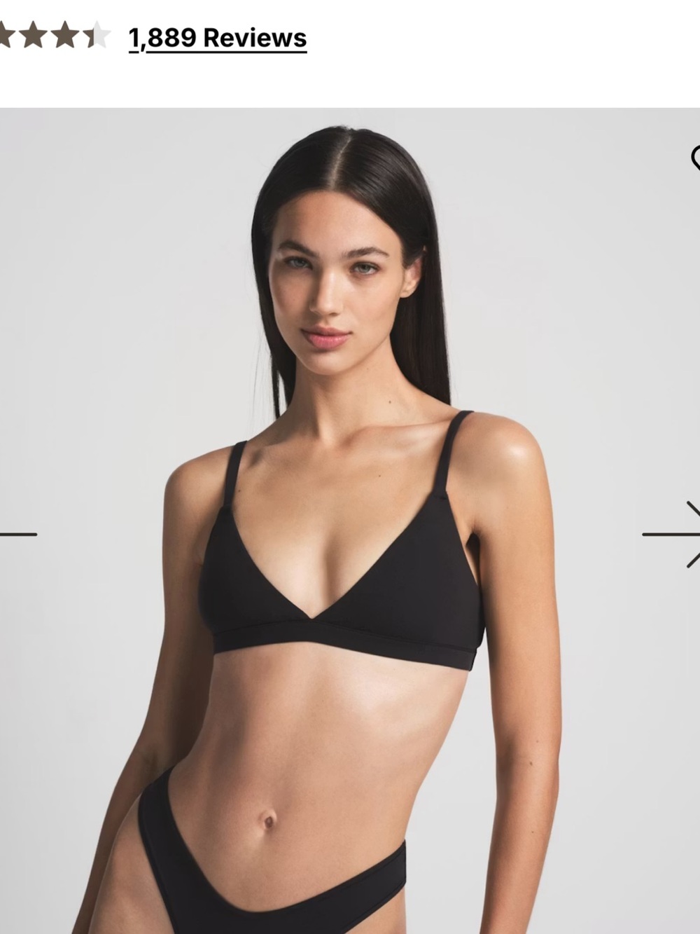 Skims triangle bralette
